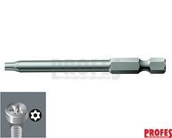 Bit TX9/89mm, TORX®, up. šestihran 1/4´´ 867/4 Z Bity TORX® BO s otvorem, WERA, 060049