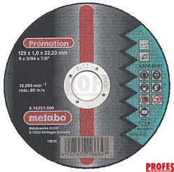 616357 Řezný kotouč - ocel A60 125x1,0x22,2 mm, 1 ks