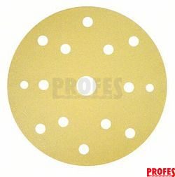 2608621734 Brusný kotouč do excentrické brusky Bosch C450 - 150mm, zr. 120, 15 otvorů , 1 KS