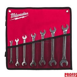 MILWAUKEE Sada oboustranných otevřených klíčů 7 ks