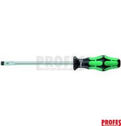 133127 - plochý šroubovák WERA 345 VSM Kraftform Plus, vel. 6, 1,6x10,0/175x112