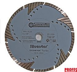 Kotouč diamantový Silverstar 150x3,0/8x22,23 mm Universal Turbo