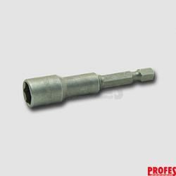 Nástrčná hlavice s magnetem 10mm 1/4" 65mm