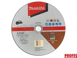 Makita E-03006 řezný kotouč 230×2,0×22.23 nerez