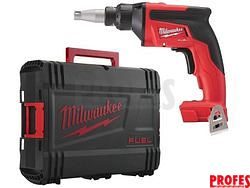 Bezuhlíkový aku šroubovák na sádrokarton Milwaukee M18 FSG-521X - 2x 18V/5.0Ah, 13Nm, 0-4500ot/min, kufr