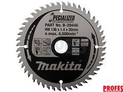 Pilový kotouč na dřevo Makita B-08349 Makforce, 185x15/88mm, 24 zubů