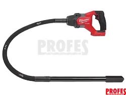 Aku zhutňovač betonu - jehlový ponorný vibrátor na beton Milwaukee M18 FCVN12-0 - 18V, 5.0kg, kabel 1.2m, bez akumulátoru a nabíječky (4933479596)