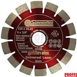 Kotouč diamantový Goldenstar 115x2,2/10x22,23 mm Universal Laser