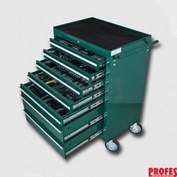 Montážní vozík na nářadí kovový vybavený 231dílů 680x458x860mm HA250