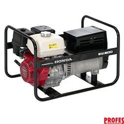 EW 200 - Profesionální elektrocentrála se svářečkou