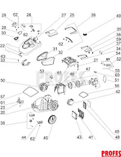 Kryt přední komplet na VC 3  9.754-375.0