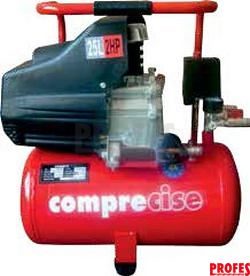 COMPRECISE kompresor hobby červený H2/25V s olejovou náplní rychloběžný