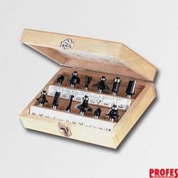 Sada fréz do dřeva 12 ks