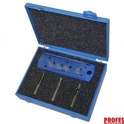 P-66628	sada vrtáků s diamantovým zrnem na obklady a dl ažby 6,8,10mm, přípravek na chlazení vodou, 4ks