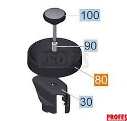 Kolečko - sací lišta