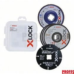 Sada kotoučů X-LOCK, 5-dílná, 125 mm, Bosch, 2.608.619.374