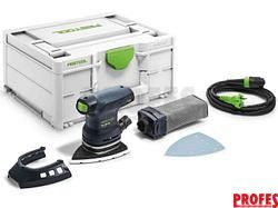 Vibrační bruska Festool DTS 400 REQ-Plus - 100x150mm, 250W, 1.5kg, příslušenství, kufr Systainer SYS3 M 187, příslušenství (577518)