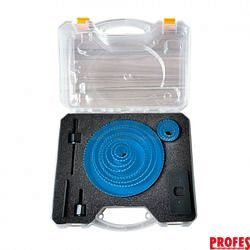 XT11812  Sada vykružovacích korunek 19-127mm 14 dílů - plastový obal