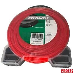 Hikoki struna nylonová 2,4mm, 88m, kulatá