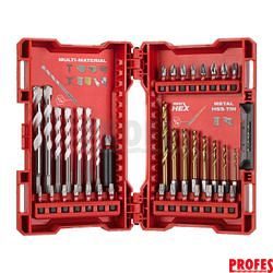 Sada bitů a vrtáků Milwaukee Shockwave 4932479853 (Sada 39 ks)