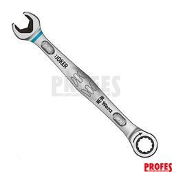 Otevřený/očko-ráčnový klíč 11/22mm, s přepínací páčkou, Joker Switch, 020066