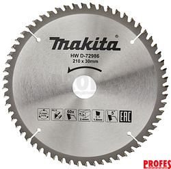 Makita D-72986 pilový kotouč na hliník 210x30x60T TCT