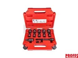 Sada průmyslových hlavic (1/2") 13 ks, MILWAUKEE (4932480456)