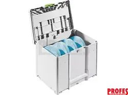 Kufr Festool Systainer³ s brusivem Granat D225 GR SYS - 100x brusný papír 225mm, 396x296x337mm, 4.98kg (578281)