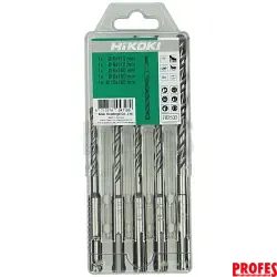 Sada příklepových vrtáků SDS-Plus (5dílná), 6/8 x 110 mm 6/8/10 x 160 mm