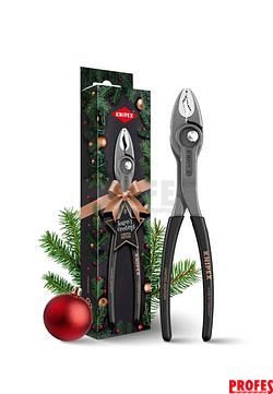 KNIPEX Kleště TwinGrip - Vánoční limitovaná edice, 200mm