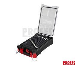 Očkoploché klíče MAXBITE s kompaktním štíhlým organizérem PACKOUT™ Milwaukee 4932498141 (Sada 15 dílů)