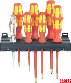 Sada šroubováků, 7-dílná, VDE, Wera Kraftform Plus 160I/7, WE006147