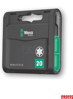 Bit TORX 20xTX20x25, Bit-Box 20 TX, WERA, 057770