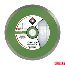 Diam. kotouč CEV 200 SUPERPRO na keramiku