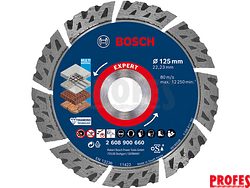 Diamantový řezný kotouč EXPERT MultiMaterial 125 × 22,23 × 2,2 × 12 mm