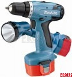 Makita 6281DWALE Aku vrtačka s Lampou ML 140