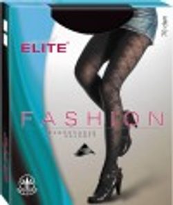 BALIBA.CZ - Silnější vzorované punčochové kalhoty KARIN - Elite Varnsdorf -  Punčochové kalhoty - Punčochové zboží ELITE - Nákup s jistotou