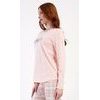 Dámské pyžamo dlouhé Coffee - světle lososová