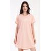 Dámské domácí šaty s krátkým rukávem Wonderful - světle lososová