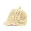 Roztomilý klobouček s oušky - béžový