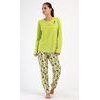 Dámské pyžamo dlouhé Zuzka - světle zelená