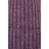Čepice, šála - fialová