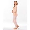 Dámské pyžamo dlouhé dámské, šité, s potiskem 19167 - lichi tělová