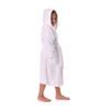 Dětský dlouhý župan s kapucí LILLY a JACK EXTRA bílá