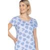 Dámská noční košilka 122 light blue