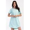 Dámské domácí šaty s krátkým rukávem Wonderful - mentolová