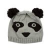 Čepice Panda - šedá