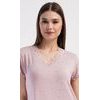 Dámská noční košile s krátkým rukávem Isabela - starorůžová