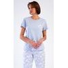 Dámské pyžamo kapri Nature - světle modrá