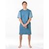 Pánská košile noční krátký rukáv, šité, s potiskem 79202 - měsíc dunaj